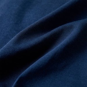 vidaXL Koszulka dziecięca z krótkimi rękawami, ciemnoniebieska, 128 7