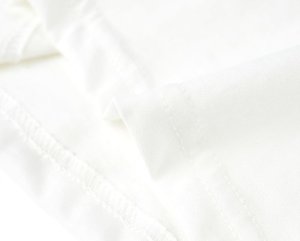 vidaXL Koszulka dziecięca z krótkimi rękawami, ecru, 116 6