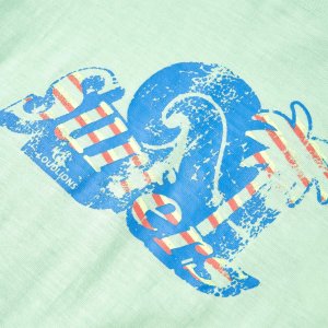 vidaXL Koszulka dziecięca z krótkimi rękawami, jasnozielona, 140 4