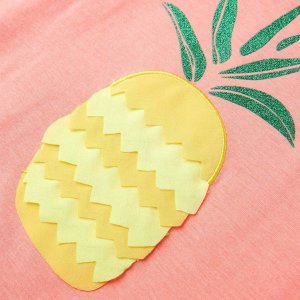 vidaXL Koszulka dziecięca, neonowy koral, 140 4