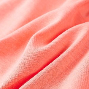 vidaXL Koszulka dziecięca, neonowy koral, 140 7