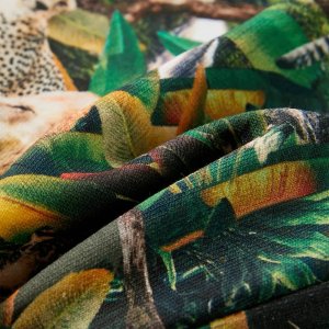 vidaXL Szorty dziecięce ze sznurkiem, morskie, 128 8