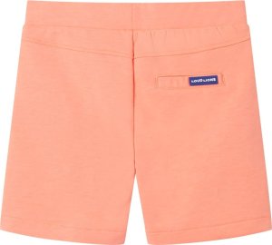 vidaXL Szorty dziecięce ze sznurkiem, neonowy pomarańcz, 140 2