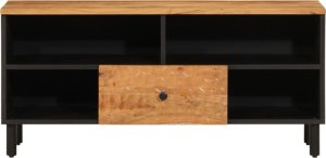 vidaXL Szafka pod telewizor, 100x33x46 cm, lite drewno akacjowe 5
