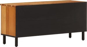 vidaXL Szafka pod telewizor, 100x33x46 cm, lite drewno akacjowe 7