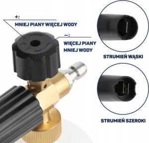 Geko Pianownica 1000ml na szybkozłącze (50) 11