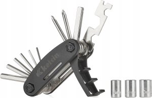 KELTIN Zestaw wzmocnionych niklowanych kluczy rowerowych 16w1 (100) 2