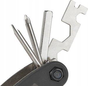 KELTIN Zestaw wzmocnionych niklowanych kluczy rowerowych 16w1 (100) 3