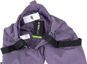 4f Spodnie damskie 4F FNK F419 fioletowe 4FAW23TFTRF419 50S S 4