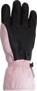 4f Rękawice narciarskie damskie 4F FNK F099 różowe 4FAW23AFGLF099 56S XL 2