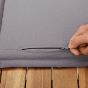 vidaXL 8-częściowy zestaw mebli ogrodowych z poduszkami, beżowy, polirattan 19