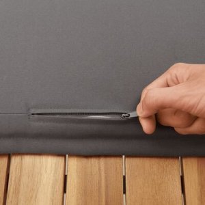 vidaXL 8-częściowy zestaw mebli ogrodowych z poduszkami, beżowy, polirattan 21