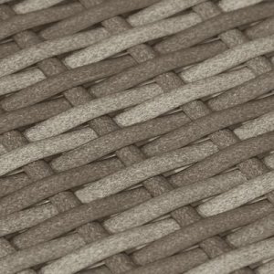 vidaXL 8-częściowy zestaw mebli ogrodowych z poduszkami, beżowy, polirattan 24