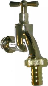 Benkiser DRAIN COCK 1/2 POLISHED 1