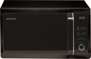 Kuchenka mikrofalowa Sharp SHARP R243BK Microwave oven solo compact, 20l, 800W 1