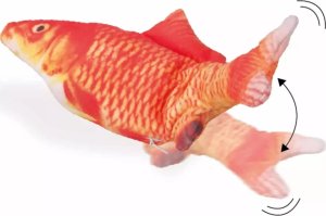 Sourcing FLOUNDER MOVING FISH CAT ORANGE 30CM 2