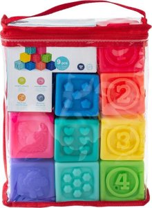 Smiki TOY BLOCKS SMIKI SENSORY 7368401. 9 PCS 4