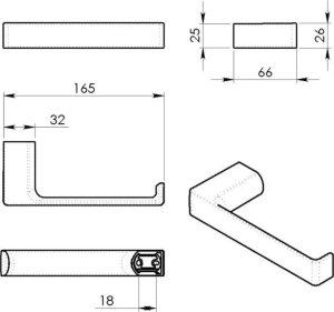 Sourcing TOILET PAPER HOLDER PIRENEI 4