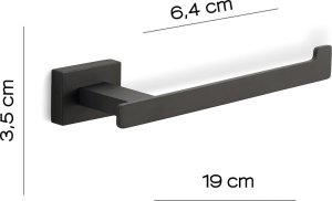 Sourcing ATENA TOILET PAPER HOLDER MATT BLACK 2