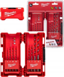 Wiertło Milwaukee MILWAUKEE CONCRETE DRILL TCT SET 8 pcs. PREMIUM>>>4932493882 4