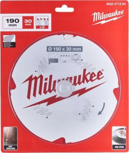 Milwaukee MILWAUKEE CIRCULAR SAW 190x30x1.8x4z FIBER CEMENT 1