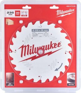 Milwaukee MILWAUKEE CIRCULAR SAW 235x30x2.4x24z WOOD - CLEAN CUTTING CSB P W... 1