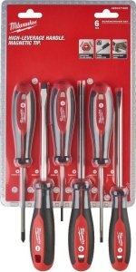 Milwaukee MILWAUKEE SCREWDRIVERS SET 6 pcs. (SL&PZ) 1