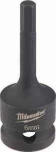 Milwaukee MILWAUKEE IMPACT SOCKET 1/2" HEX 6 SHANK 1