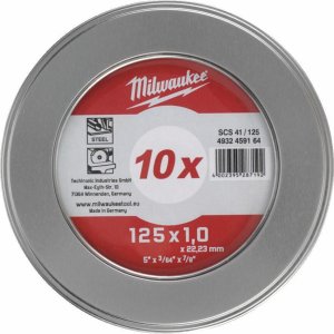 Milwaukee MILWAUKEE SHIELD M. 125x1mm PRO+ (10) 1