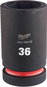 Milwaukee MILWAUKEE IMPACT SOCKET. 1" 36mm LONG 1