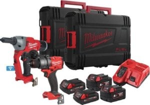 Zestaw elektronarzędzi Milwaukee 9-elementowy (M18 FPP2G3-524X) 1