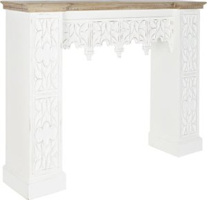 DKD Home Decor Front kominka DKD Home Decor Jodła Drewno MDF 137,5 x 29,5 x 101 cm 1