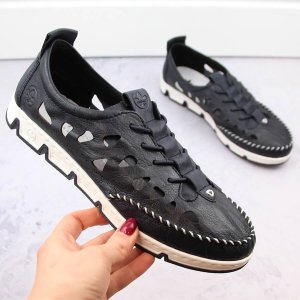 Rieker Rieker Shoes 49956-14 Czarne 38 4