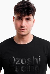 Ozoshi Koszulka męska Retsu czarna OZ93352 2XL 3