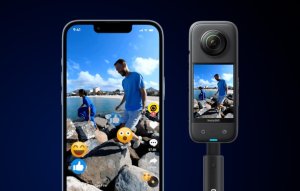 Kamera Insta360 X3 Motorcycle Bundle czarna 17