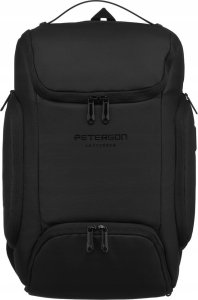 Plecak turystyczny Peterson Pojemny plecak na laptopa z portem USB - Peterson NoSize 3