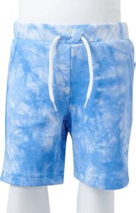 vidaXL Szorty dziecięce ze sznurkiem, jasnoniebieskie, 116 8