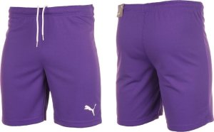 Puma Spodenki dla dzieci Puma teamRISE Short JR fioletowe 704943 10 176cm 1