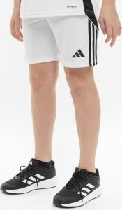 Adidas Spodenki dla dzieci adidas Tiro 24 biało-czarne IR9370 128cm 1