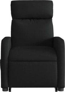 vidaXL Podnoszony fotel masujący, elektryczny, rozkładany, czarny 9