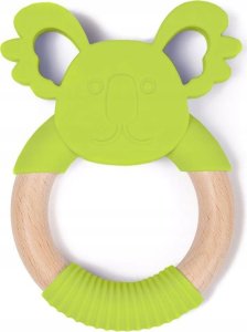 Bo Jungle B-Gryzak drewniano-silikonowy Animals Green Koala 1