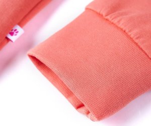 vidaXL Bluza dziecięca, jasnoróżowa, 92 5