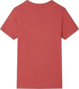 vidaXL Koszulka dziecięca z krótkimi rękawami, paprykowa, 104 2
