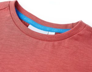 vidaXL Koszulka dziecięca z krótkimi rękawami, paprykowa, 104 3