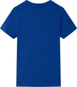 vidaXL Koszulka dziecięca, ciemnoniebieska, 116 2