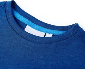 vidaXL Koszulka dziecięca, ciemnoniebieska, 116 3
