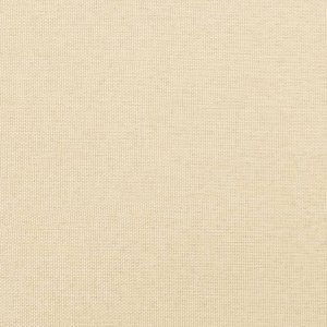 vidaXL 2-osobowa kanapa, 2 poduszki, kremowa, tapicerowana tkaniną 10