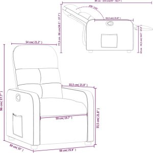 vidaXL Fotel rozkładany, ciemnozielony, tapicerowany tkaniną 11