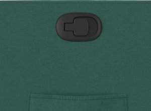 vidaXL Fotel rozkładany, ciemnozielony, tapicerowany tkaniną 9