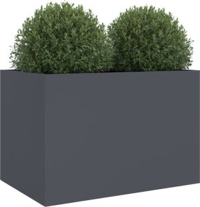 vidaXL vidaXL Donica, antracytowa, 62x47x46 cm, stal walcowana na zimno 4